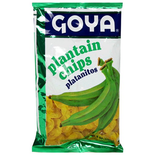 Goya Plantain Chips, 5-Ounce Packages (Pack of 12)