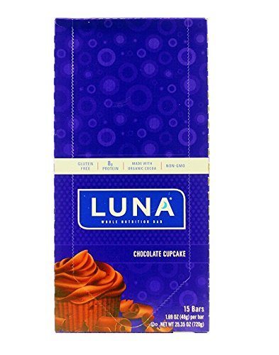 Luna Women's Nutrition Bars - Chocolate Cupcake - 1.7 oz - 15 ct