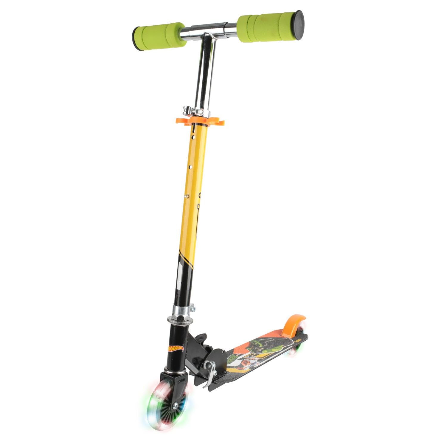 Hot Wheels Light Up 2 Wheel Scooter