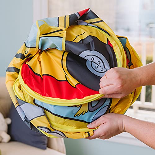Cocomelon Musical Yellow School Bus Pop Up Tent, Foldable, Imaginative Play, 3+
