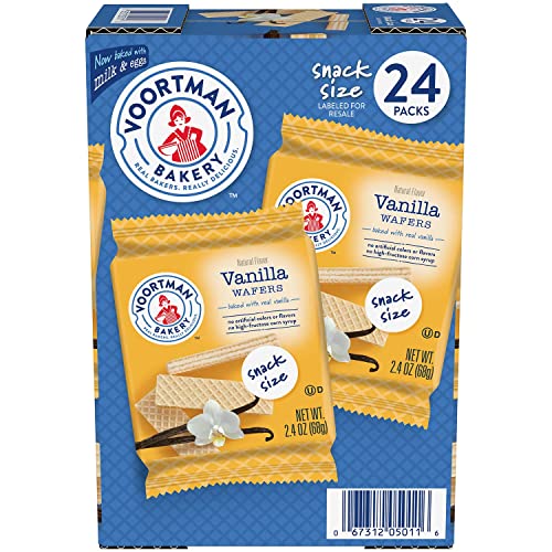Voortman Vanilla Wafers Snack Size (57.6 oz., 24 pk.)