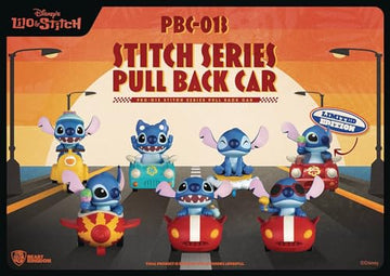 Beast Kingdom Lilo & Stitch: Stitch PBC-013 Pull Back Car Set