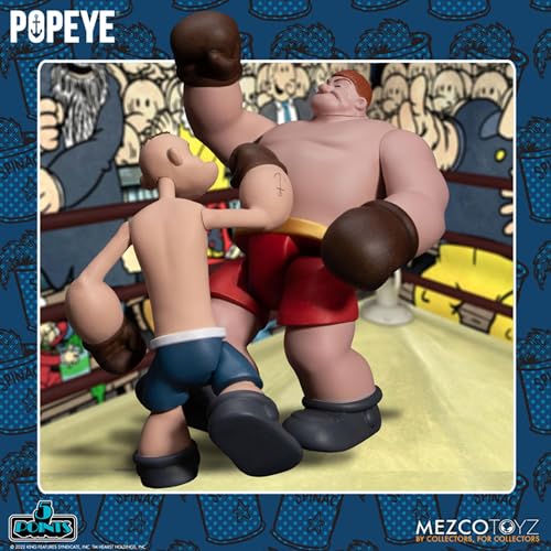 Mezco - Popeye & Oxheart 5 Points Boxed Set