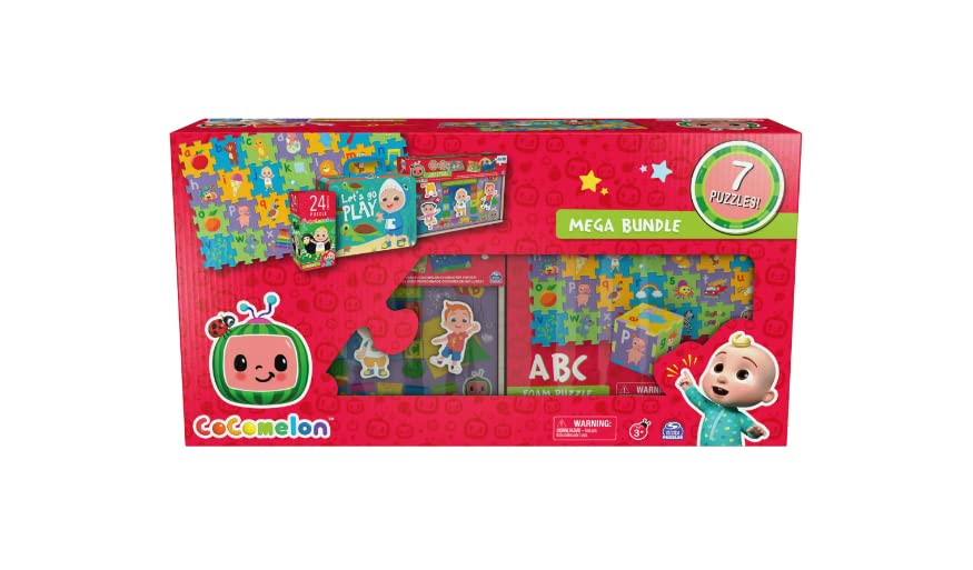 CoComelon, 7-Pack Jigsaw Puzzle Mega Bundle