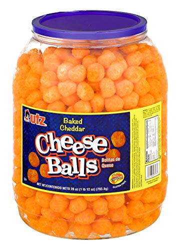 UTZ CHEESE CHEESE SNACK 1 CT BARREL BAKED 28 OZ - 0041780072751