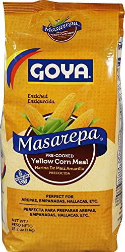 Goya Masarepa Pre-Cooked Yellow Corn Meal, 35.20 Ounce