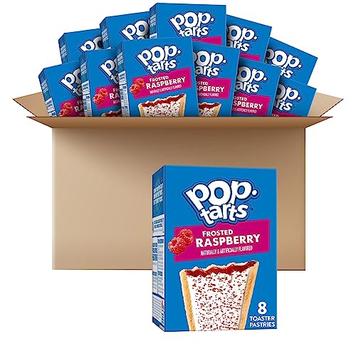 Kellogg's pop-tarts Frosted Raspberry 13.5oz 12ct