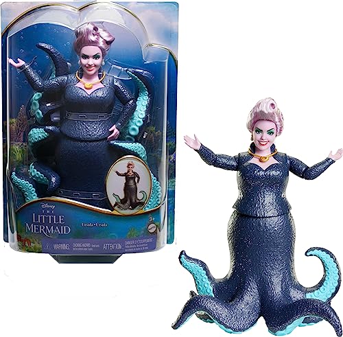 Mattel Disney the Little Mermaid, Ursula Fashion Doll and Accessory, Toys Inspired by Disney's the Little Mermaid