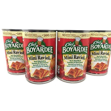 Chef Boyardee Mini Ravioli Pasta, (425g/15 oz., can), 4 Pack {Imported from Canada}