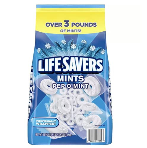 Life Savers Pep-O-Mint Breath Mint Bulk Hard Candy