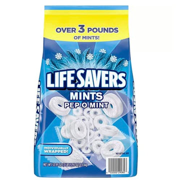 Life Savers Pep-O-Mint Breath Mint Bulk Hard Candy