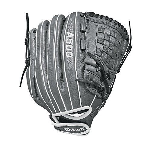 WILSON 2018 Siren Gloves - Left Hand Throw Graphite/White, 12"