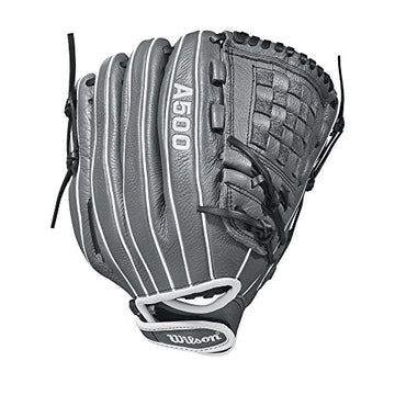 WILSON 2018 Siren Gloves - Left Hand Throw Graphite/White, 12"