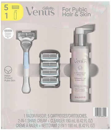 Gillette Venus for Pubic Hair and Skin Shaving Set