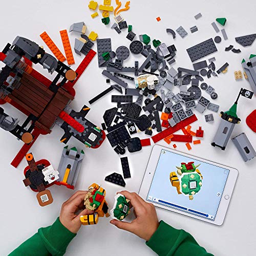 LEGO Super Mario Bowser’s Castle Boss Battle Expansion Set 71369 Building Kit; Collectible Toy for Kids to Customize Their Super Mario Starter Course (71360) Playset (1,010 Pieces)