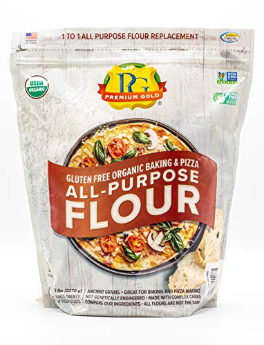 Premium Gold Organic Gluten Free All Purpose Flour, 5 pounds