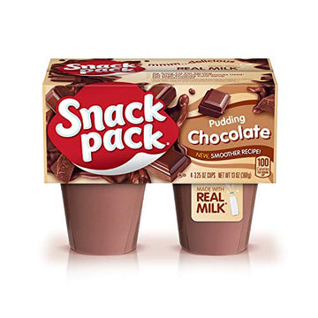 Hunt's Snack Pack Chocolate Pudding - 4 ct