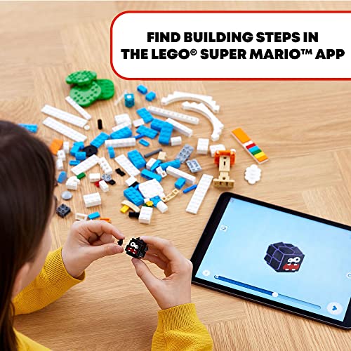 LEGO Super Mario Fuzzy Flippers Expansion Set 71405 Building Toy Set for Kids, Boys, and Girls Ages 6+; Collectible Playset Gift (154 Pieces)