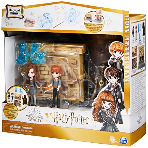 Wizarding World Harry Potter, Room of Requirement 2-in-1 Transforming Playset with 2 Exclusive Figures and 3 Accessories, Kids Toys for Ages 5 and up