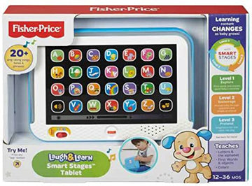 Fisher-Price Laugh & Learn Smart Stages Tablet, Blue