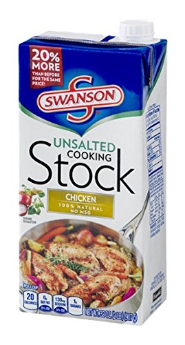 Swanson Unsalted Chicken Cooking Stock, 26 oz