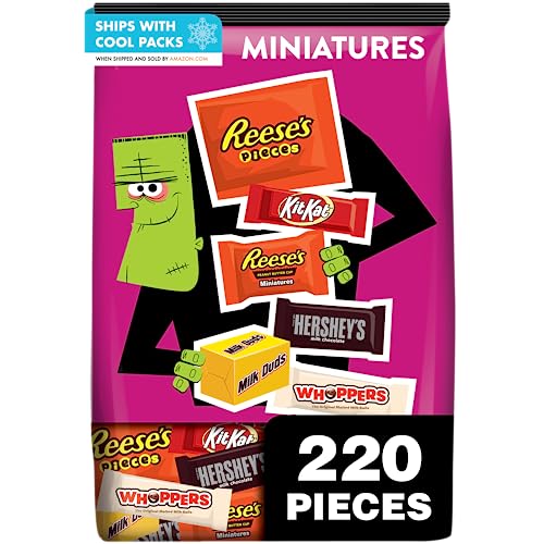 HERSHEY'S Assorted Milk Chocolate, 70.31 oz (220 Count)