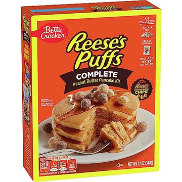 Reese's Puffs Complete Peanut Butter Pancake Kit