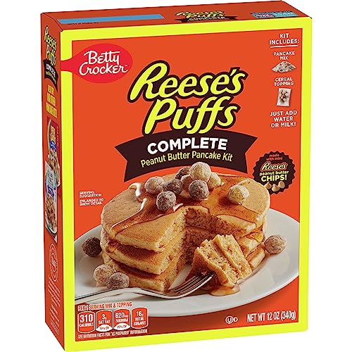Reese's Puffs Complete Peanut Butter Pancake Kit