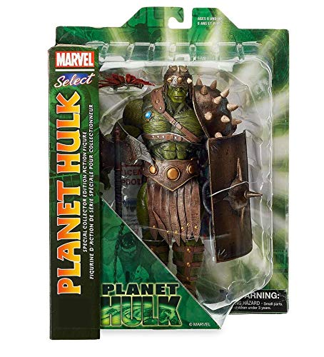 Diamond Select Toys Marvel Select: Planet Hulk Action Figure, Multicolor
