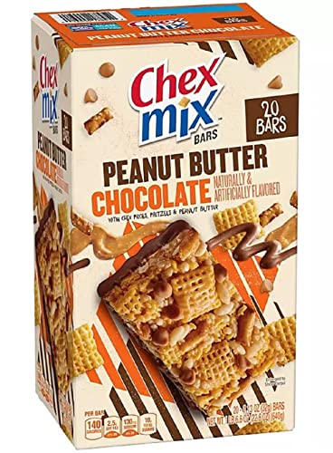 Chex Mix Peanut Butter Chocolate Treat Bars (20 ct.)