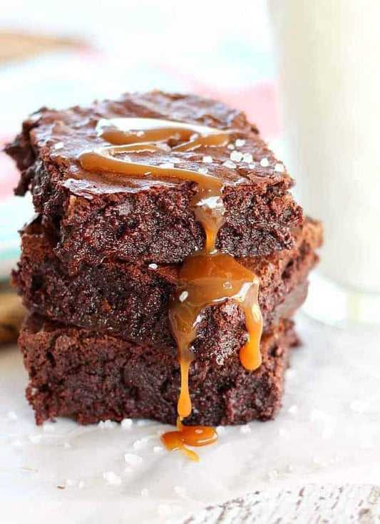 Salted Caramel Brownie Mix 2pk, 32 oz