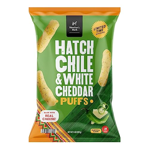 Member's Mark Hatch and White Cheddar Corn Puff (14 Ounce)