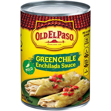 Old El Paso Green Chili Enchilada Sauce Mild 10Oz