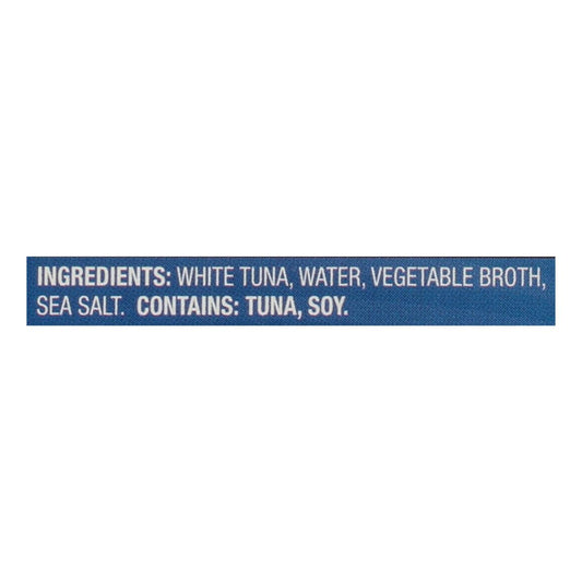 Bumble Bee Solid White Albacore Tuna in Water 5 oz Can (Pack of 8) - Wild Caught Tuna - 29g Protein per Serving - Non-GMO Project Verified Gluten Free Kosher - Great for Tuna Salad & Recipes