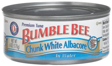 Bumble Bee Chunk White Albacore Tuna in Water, 5 oz