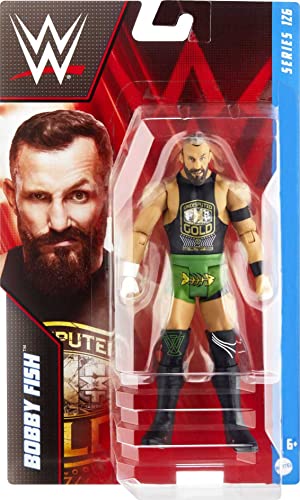 Mattel WWE Basic Action Figure, Bobby Fish, Posable 6-inch Collectible for Ages 6 Years Old & Up