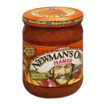 Newman's Own All Natural Medium Mango Salsa