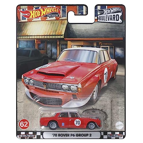 Hot Wheels Premium - Boulevard Series 62 - '70 Rover P6 Group 2