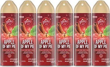 Glade Air Freshener Spray - Apple of My Pie - Net Wt. 8 OZ (227 g) Per Can - Pack of 6 Cans