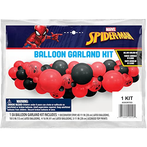 6' Marvel Spider-Man Balloon Garland