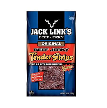 Jack Link's Original Tender Strips Beef Jerky, 8 oz