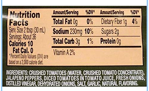 Pace Picante Salsa, Medium Chunky 4/38 OZ. (Pack of 4)