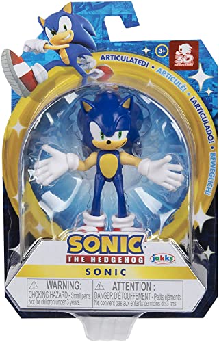 Sonic The Hedgehog - 40704 - Articulated Figurine 6 cm - Sonic
