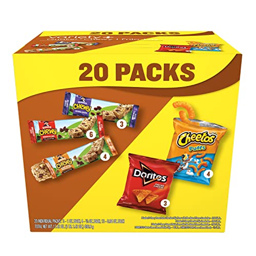 Frito Lay Variety+ Chewy Mix, 20ct