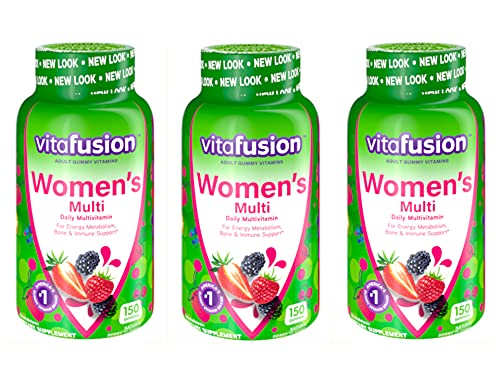 Vitafusion Women's Gummy Vitamins 150 Gummies (Value Pack of 3)