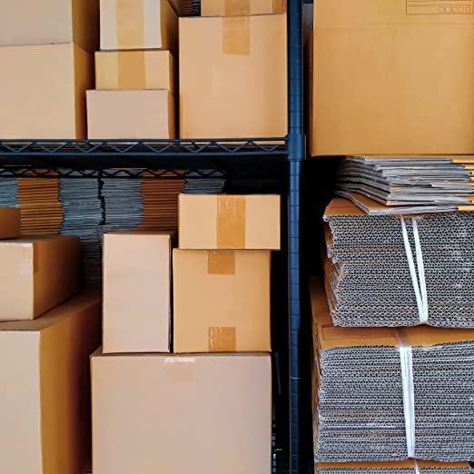 SEDLAV SEDLAV 100% Recycled Corrugated Cardboard Box, 10