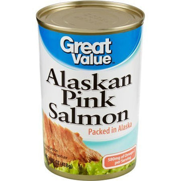 Great Value: Alaskan Pink Salmon, 14.75 Oz