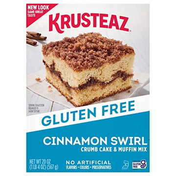 Krusteaz Gluten Free Cinnamon Crumb Cake, 20 Oz