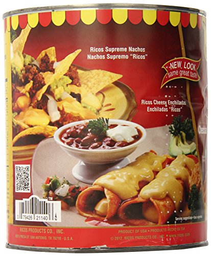 Rico's Gourmet Nacho Cheese Sauce, 6 Pound 10 Ounce