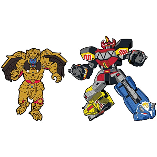 Power Rangers: Goldar and Megazord Enamel Pin Set